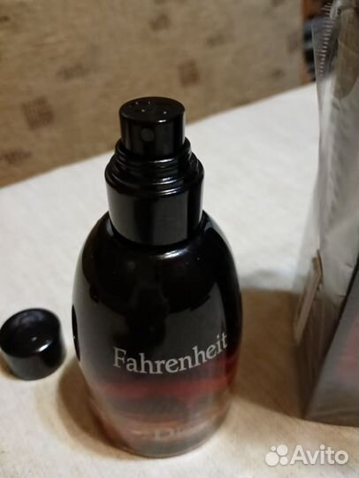 Мужская туалетная вода Fahrenheit 75 мл