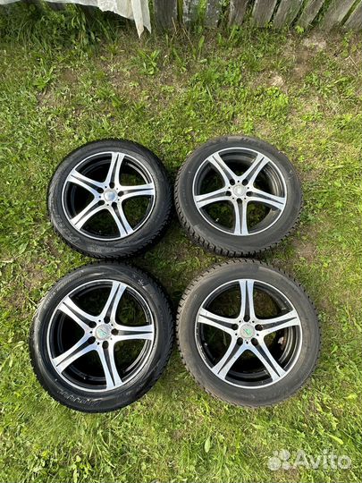 Продам зимние колёса в сборе 215/55 r17