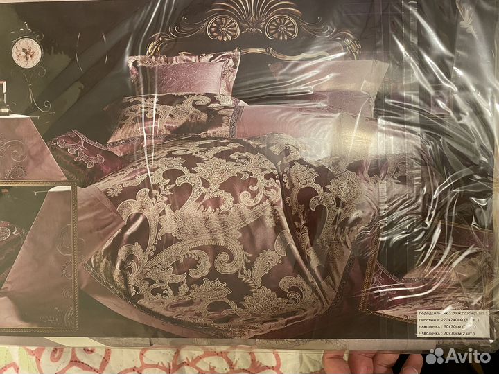 Комплект постельного белья евро