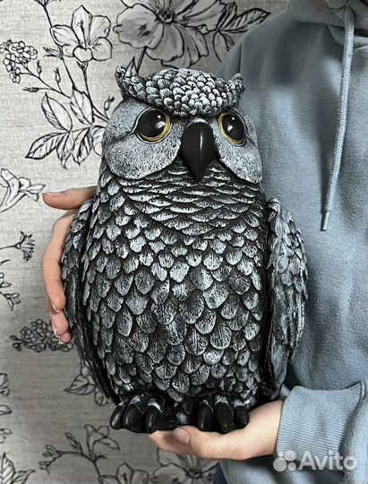 Большая копилка Сова (ручная работа)