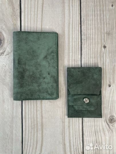 Обложка для паспорта натуральная кожа