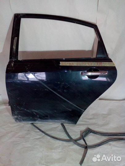 Дверь задняя левая Nissan Almera (G15) 2013)