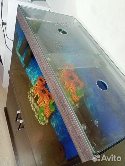 Аквариум с тумбой 120 литров