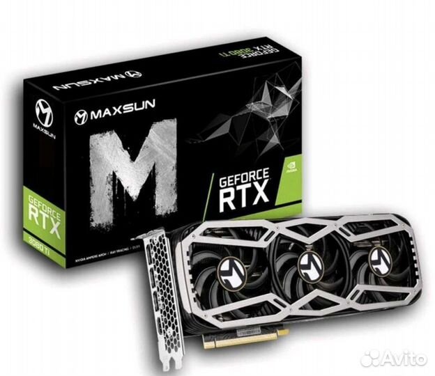 Видеокарта maxsun RTX 3080Ti Turbo X3 12 Gb
