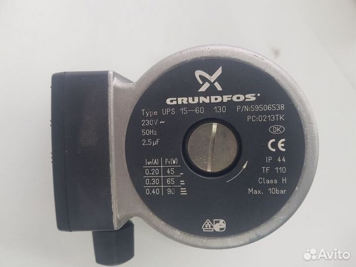 Насос циркул-ый Grundfos UPS 15-60 130 59506538