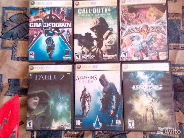 Продаю диски от икс бокс 360