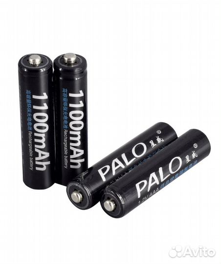 Аккумуляторы AAA-4 шт (мизинчиковые) 1100 mAh -4