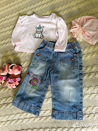 Одежда для девочки пакетом 74 размер