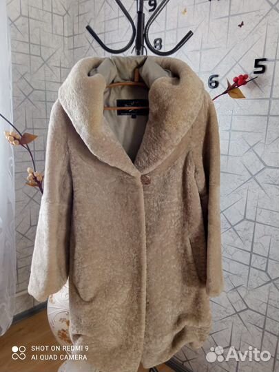 Шуба натуральная цигейка