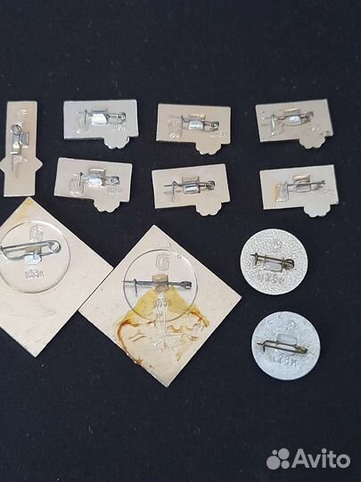 Набор редких значков, олимпиада 1980г, 11 шт