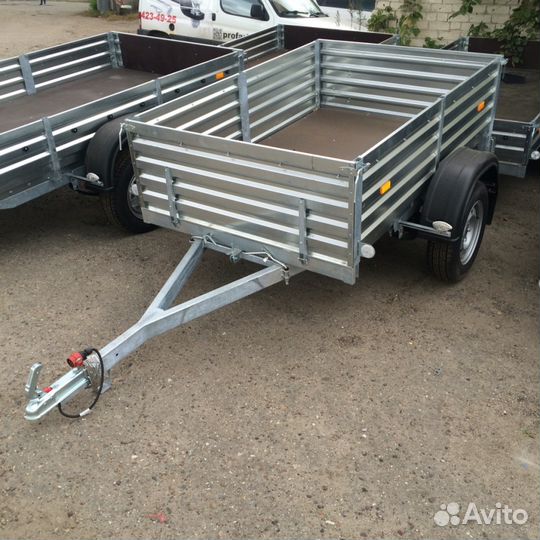 Прицеп 10.004 высокий борт, цинк 1853х1231х470-152