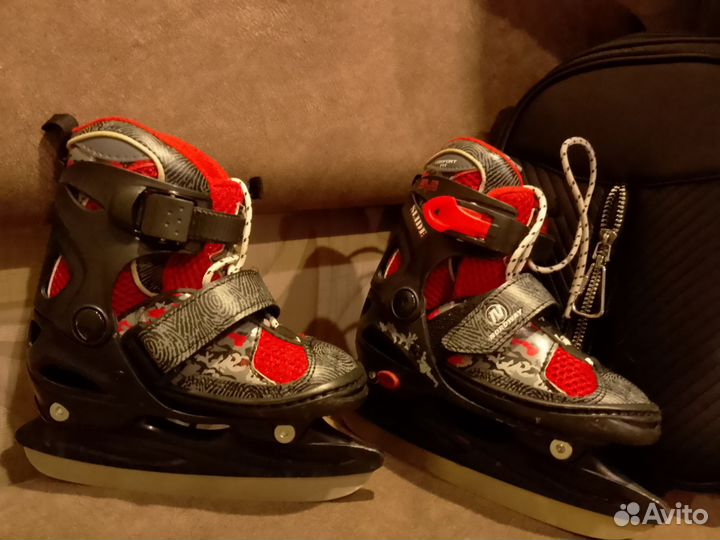 Раздвижные детские коньки