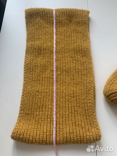 Комплект шапка и шарф женский