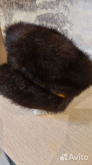 Норковый берет и норковая шапка