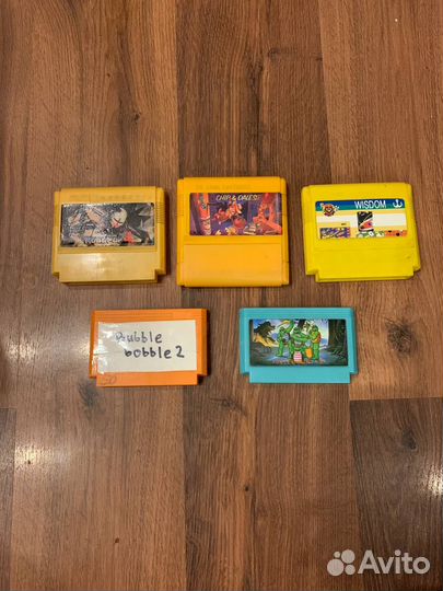 Игры картриджи для Dendy