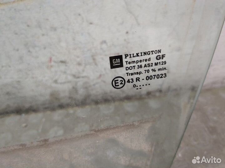 Стекло боковой двери Opel Zafira A, 2000