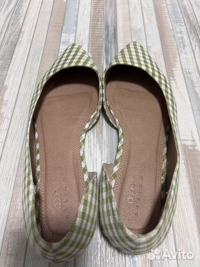 Балетки туфли лоферы мокасины эспадрильи ASOS