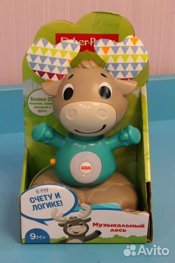 Игрушки Fisher Price Линкималс Ленивец Ёжик Лось