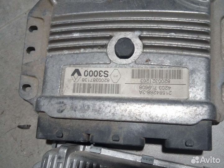 Блок управления двигателем Renault Logan symbol