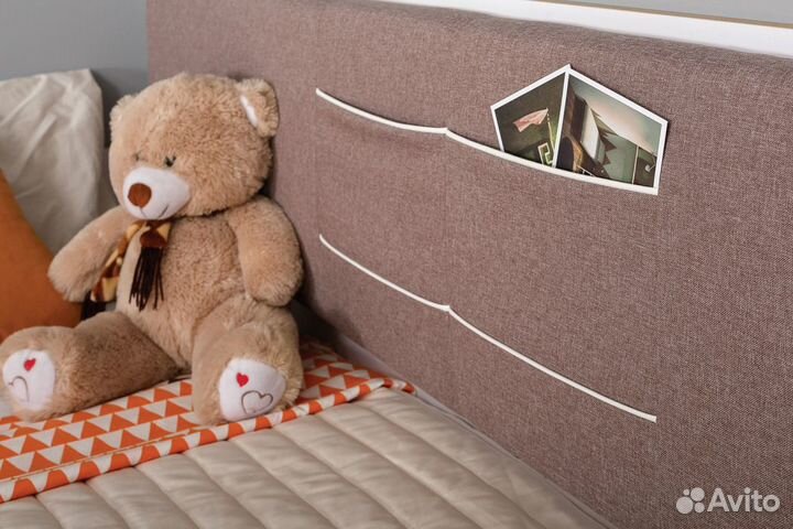 Детская кровать 90 x 200 см с ящиками