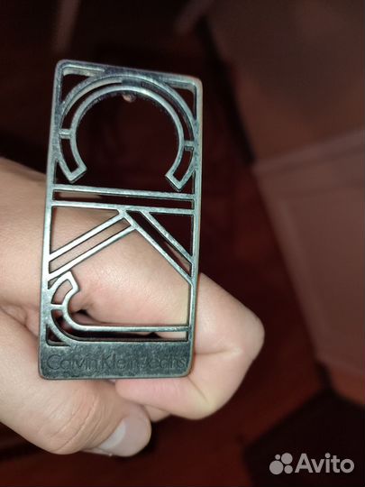 Кожаный ремень мужской Calvin Klein Jeans