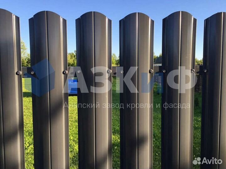 Забор из Евроштакетника