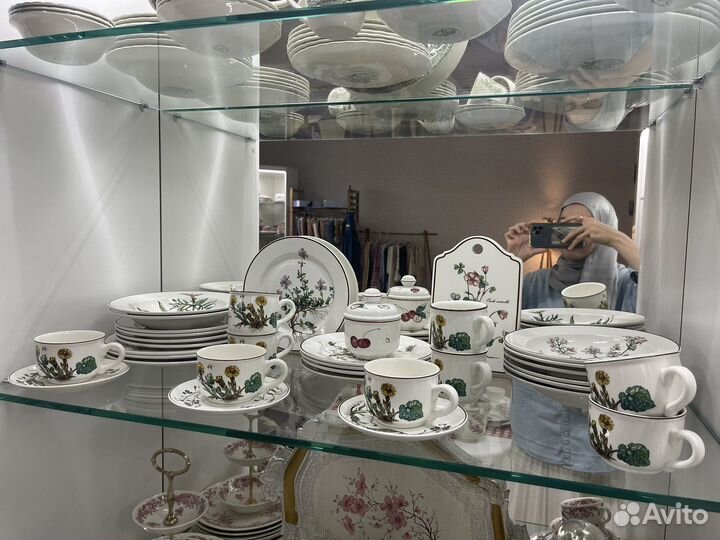 Villeroy boch botanika посуда