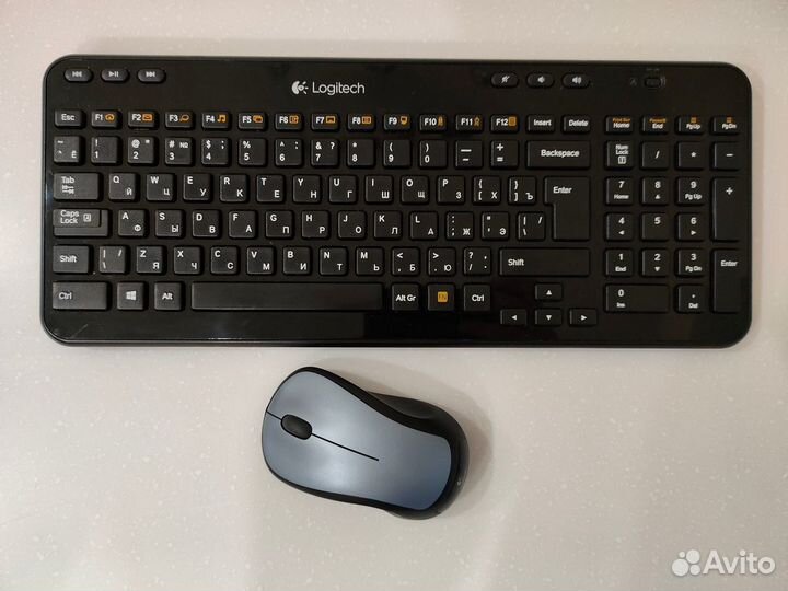 Logitech комплекты клавиатура + мышь
