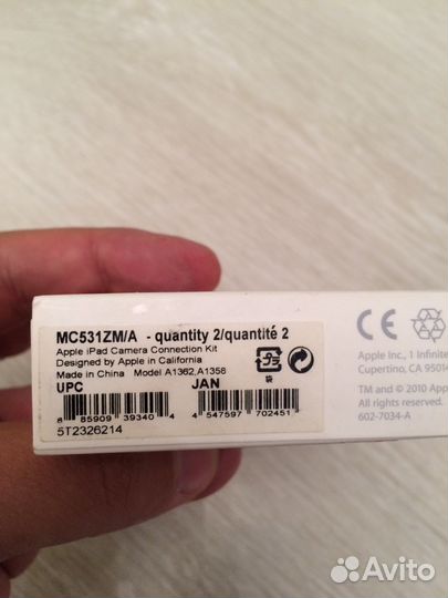 Продам Camera Connector Kit для iPad