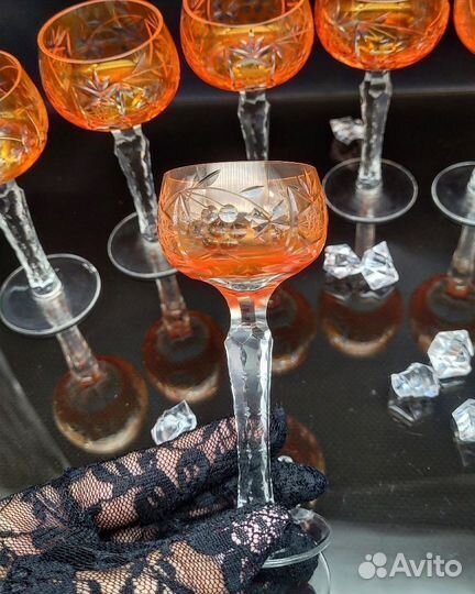 Хрустальные рюмки.Хрустальные рюмочки от Нахтман