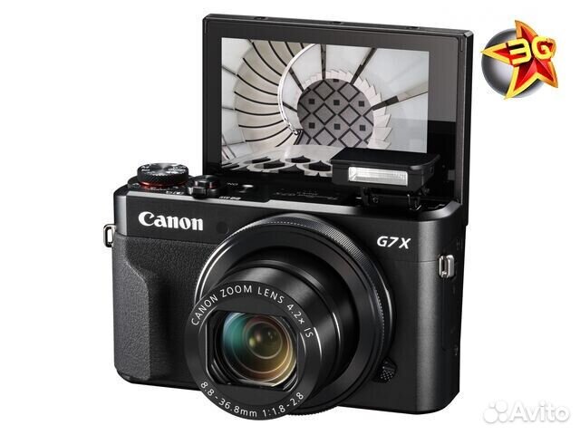 Фотоаппарат Canon PowerShot G7X Mark II Black Новы