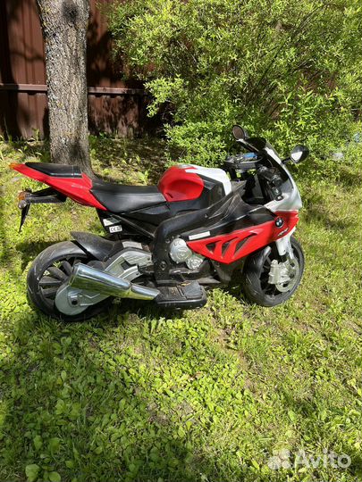 Детский электромобиль мотоцикл bmw