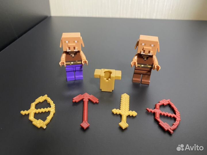 Lego Minecraft человечки