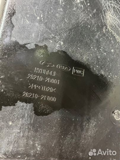 Резонатор воздушного фильтра Kia Cerato 1 1.6 G4FC