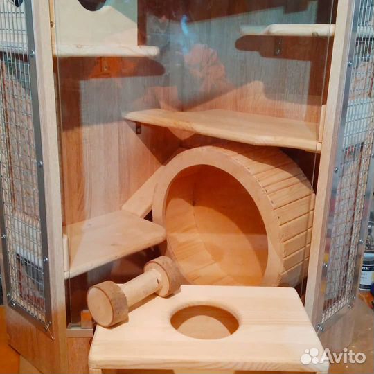 Клетка витрина для грызунов