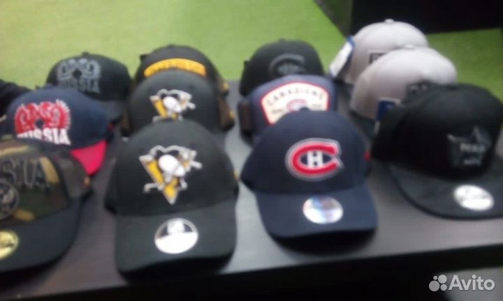 Бейсболки нхл,кхл, брелки нхл, карабины кхл