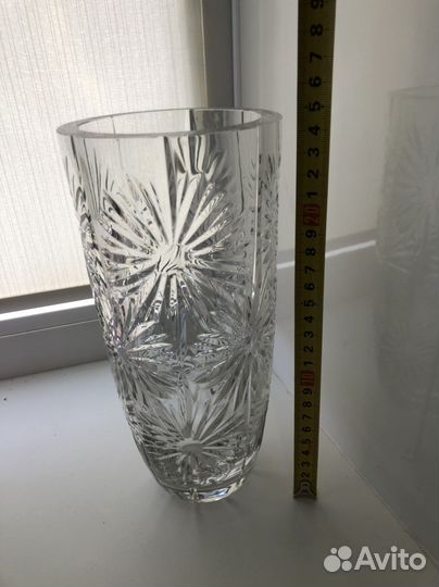 Хрустальная ваза