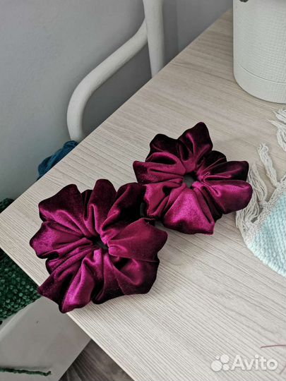 Объёмная резинка для волос