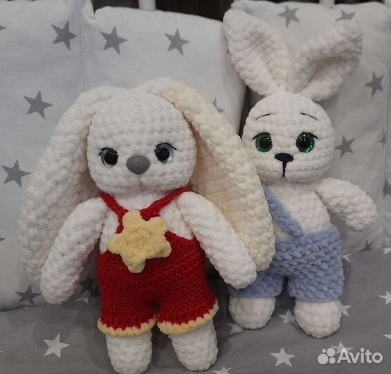 Вязаные игрушки ручной работы
