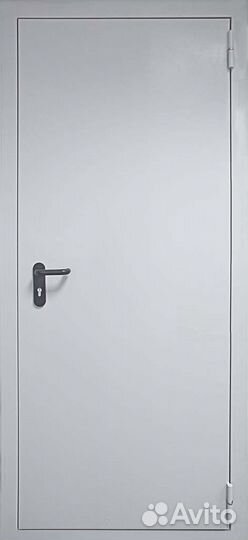 Дверь противопожарная дмп EI-60 - RAL 7035