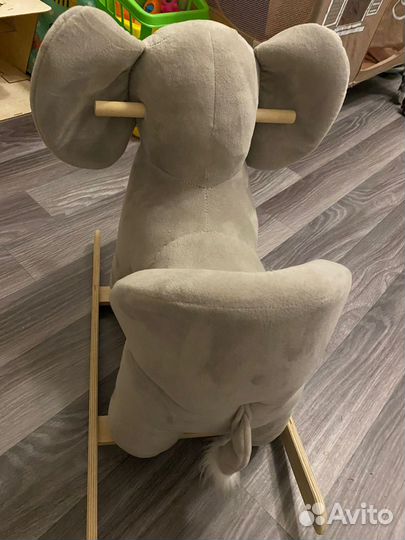 Детская качалка слоник