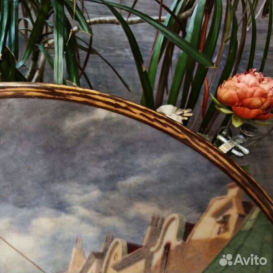 Антиквариат из Европы. Декоративная тарелка 1978г