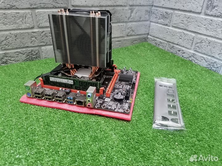 Игровой комплект 28 лог.ядер + DDR4 32Gb + башня
