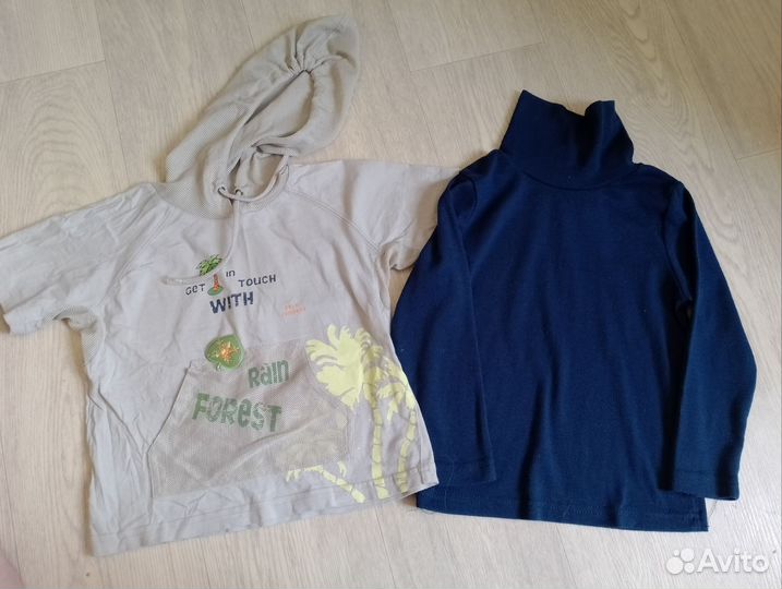 Пакет вещей на мальчика 98-110р, 17 шт