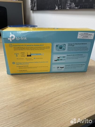 Wifi роутер 4g модем tp-link TL-MR 100