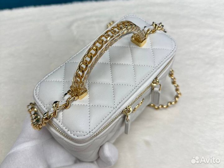 Сумка Chanel Vanity гладкая кожа