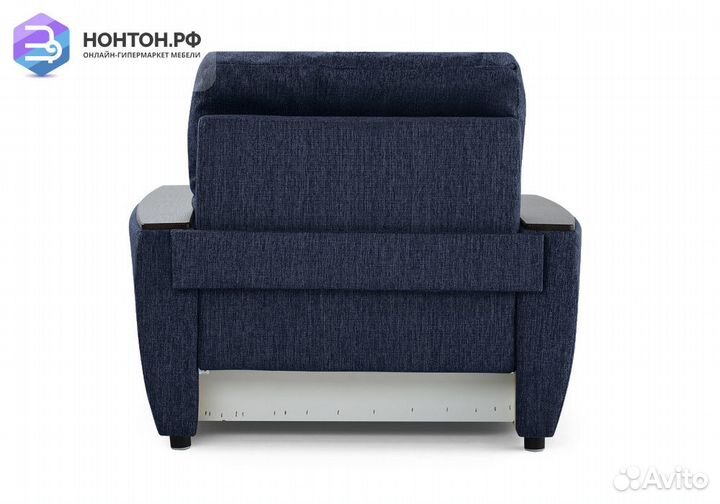 Кресло еврокнижка Дубай синий