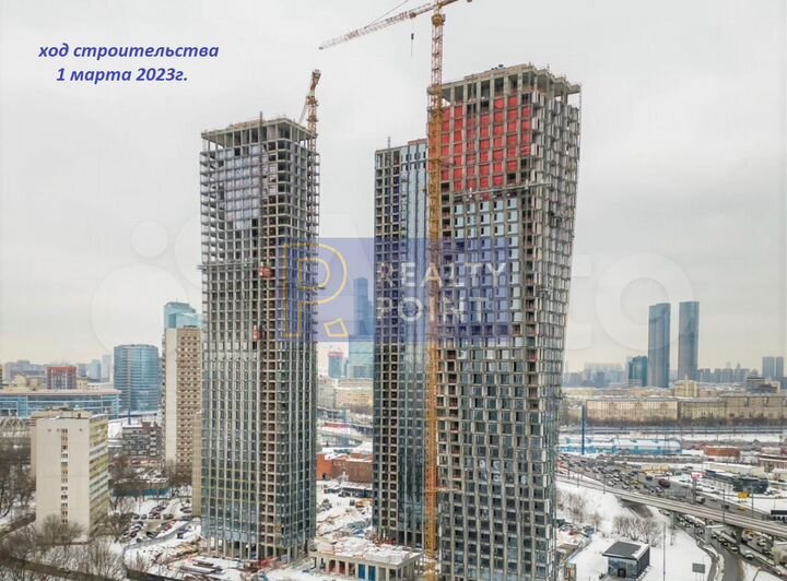 2-к. квартира, 55,1 м², 13/41 эт.