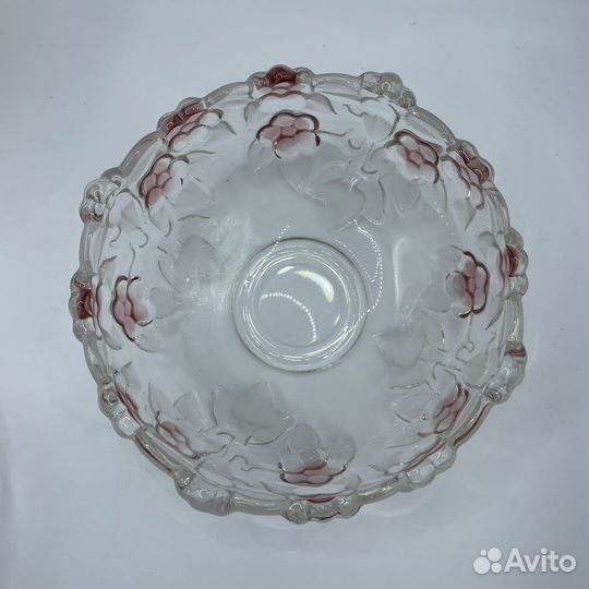 Конфетницы и ваза рельефное стекло СССР (Сзр)