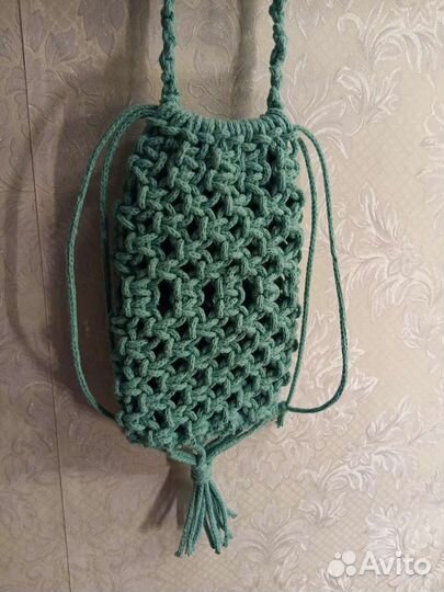 Сумка женская макраме чехол